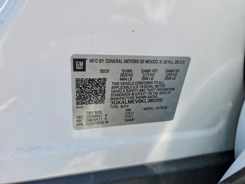 2019 GMC TERRAIN SLE 13