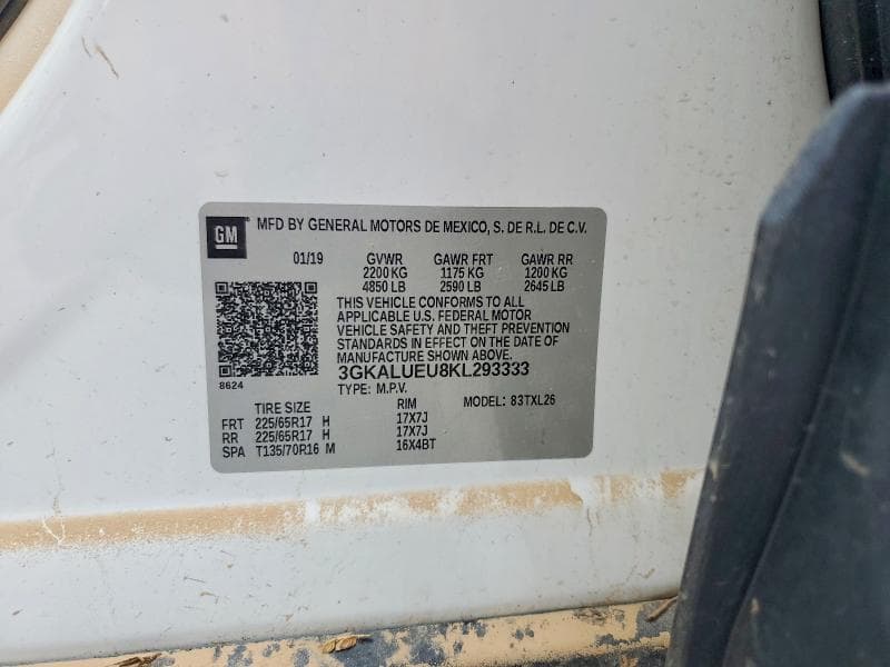 2019 GMC TERRAIN SLE 13