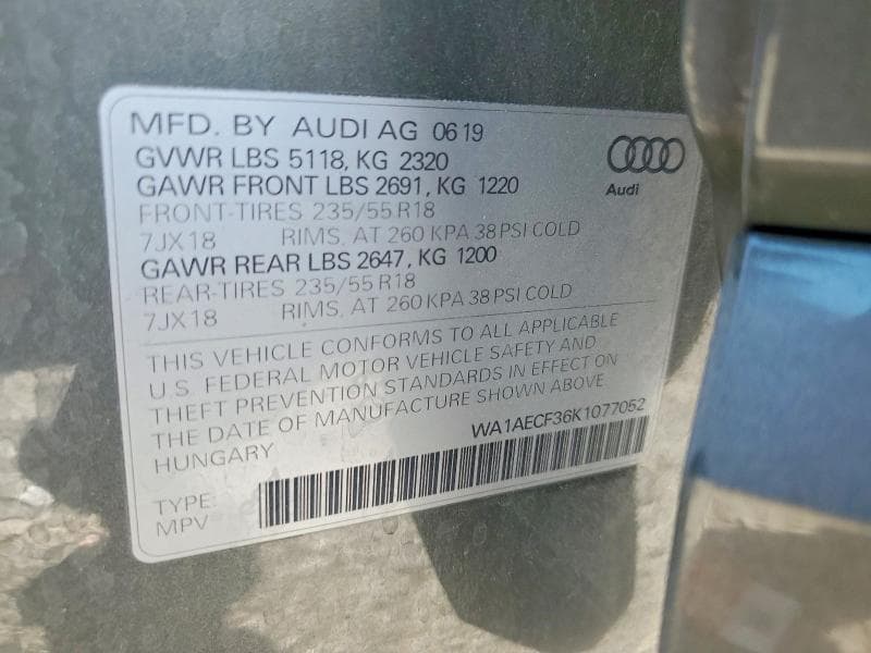 2019 AUDI Q3 PREMIUM 13