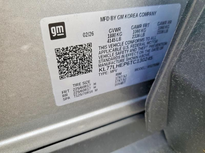2026 CHEVROLET TRAX 1LT 12