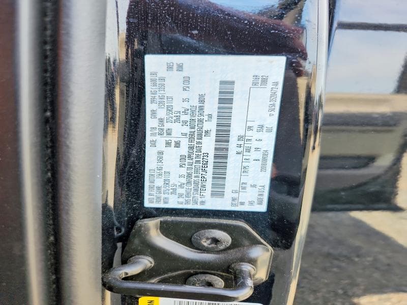 2018 FORD F150 SUPERCREW 12