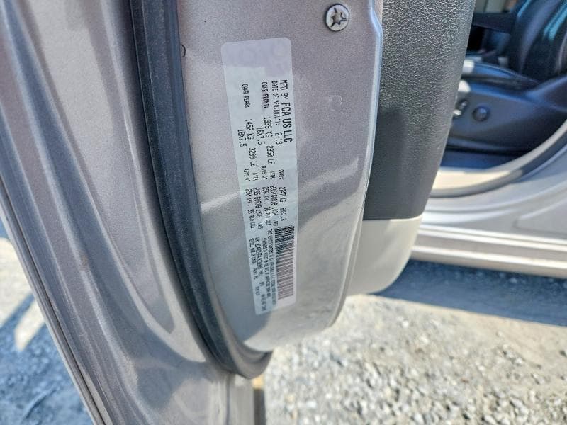 2018 CHRYSLER PACIFICA LIMITED 13
