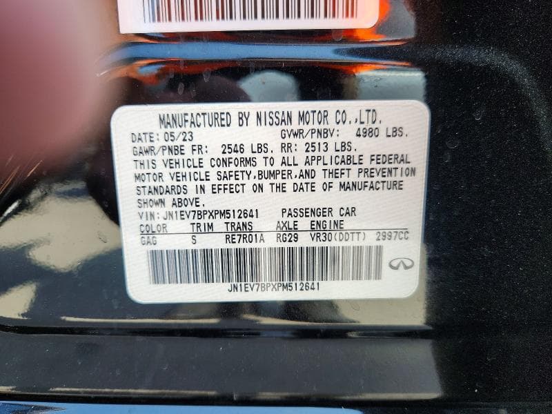 2023 INFINITI Q50 LUXE 12