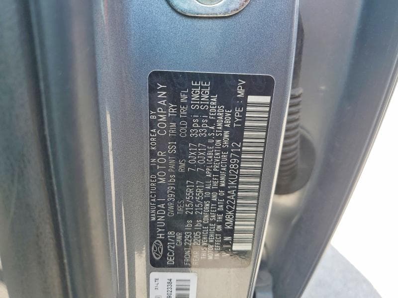 2019 HYUNDAI KONA SEL 13