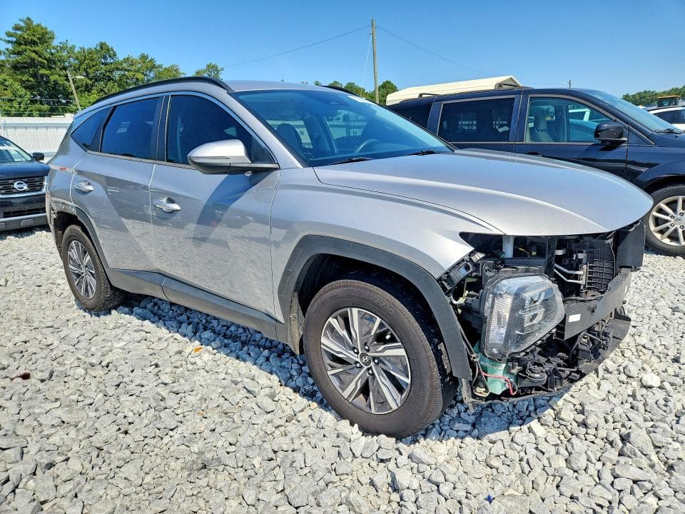 2022 HYUNDAI TUCSON BLUE 4