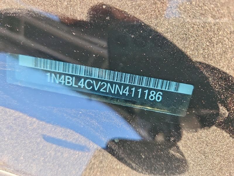 2022 NISSAN ALTIMA SR 13
