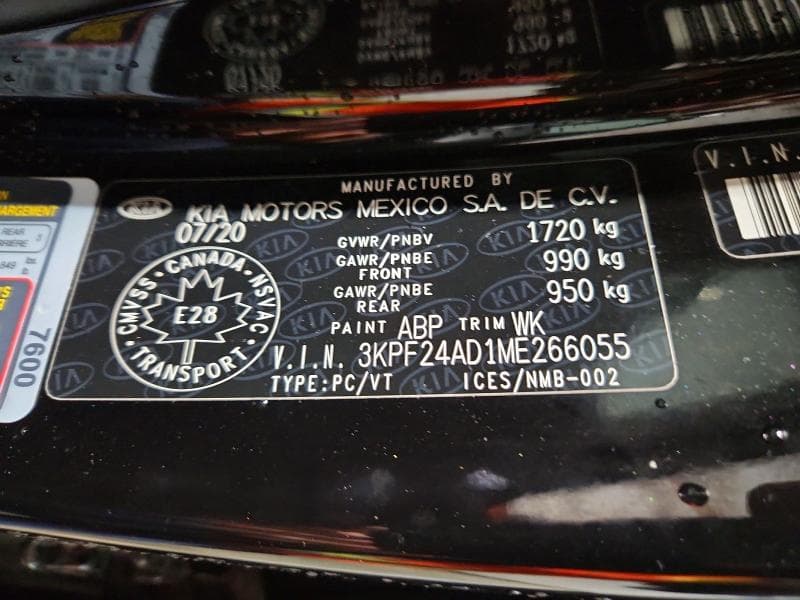 2021 KIA FORTE FE 12