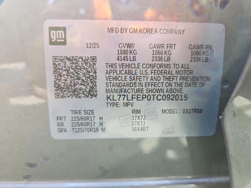 2026 CHEVROLET TRAX LS 14