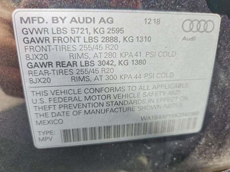 2019 AUDI SQ5 PREMIUM PLUS 13