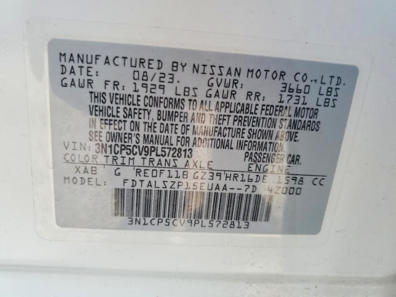 2023 NISSAN KICKS SV 13