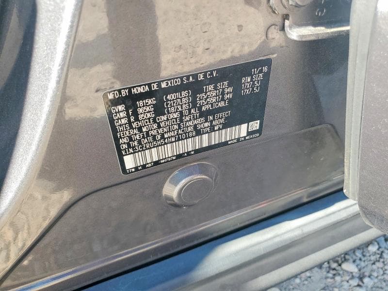 2017 HONDA HR-V EX 13