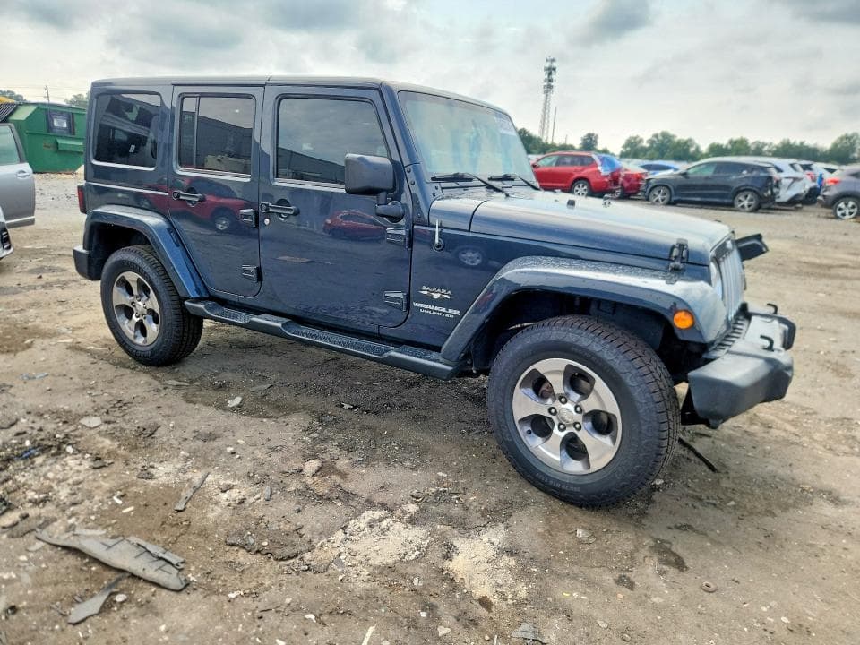 2017 JEEP WRANGLER UNLIMITED SAHARA 4
