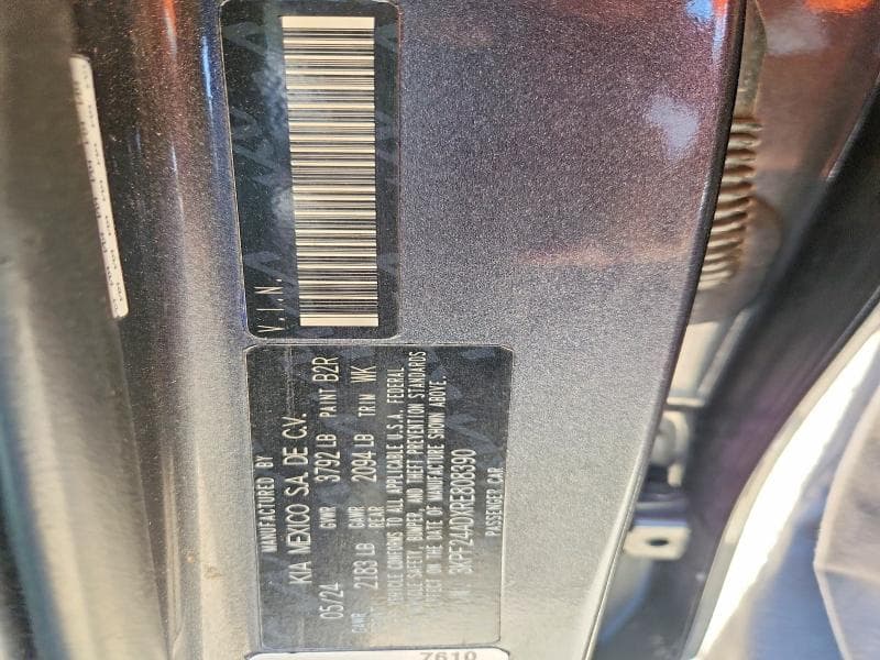 2024 KIA FORTE LXS 12