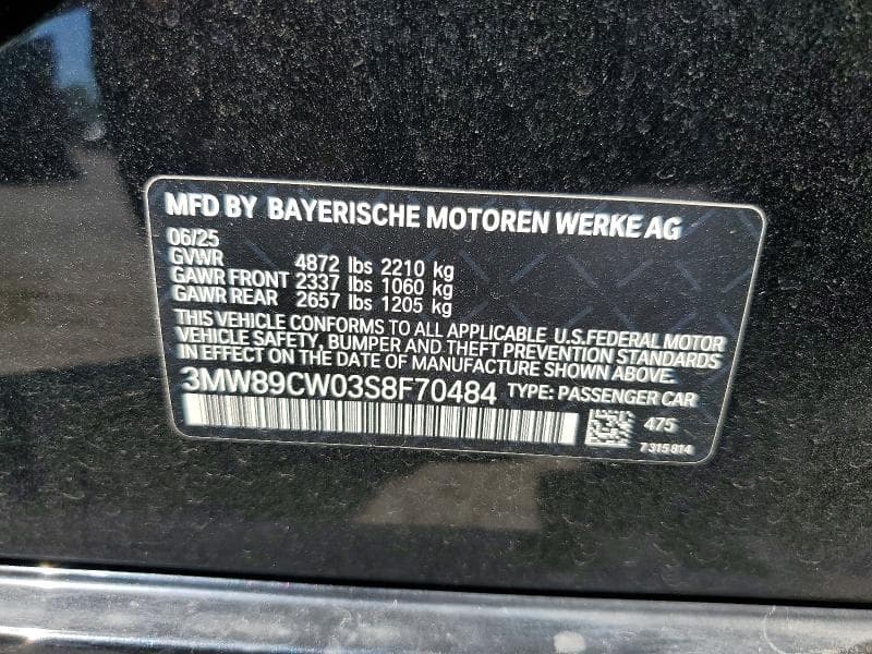 2025 BMW 330XI 12