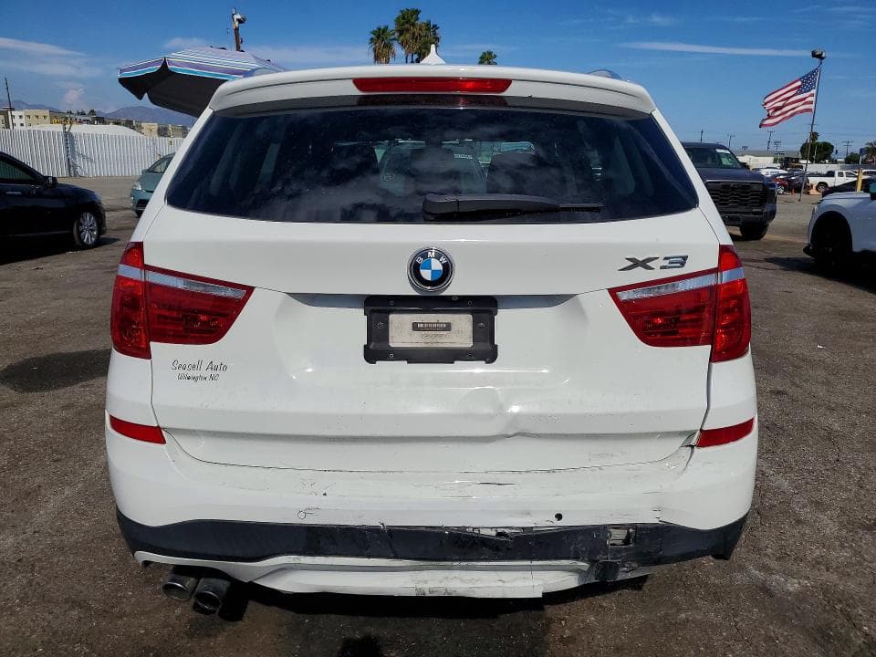 2017 BMW X3 SDRIVE28I 6