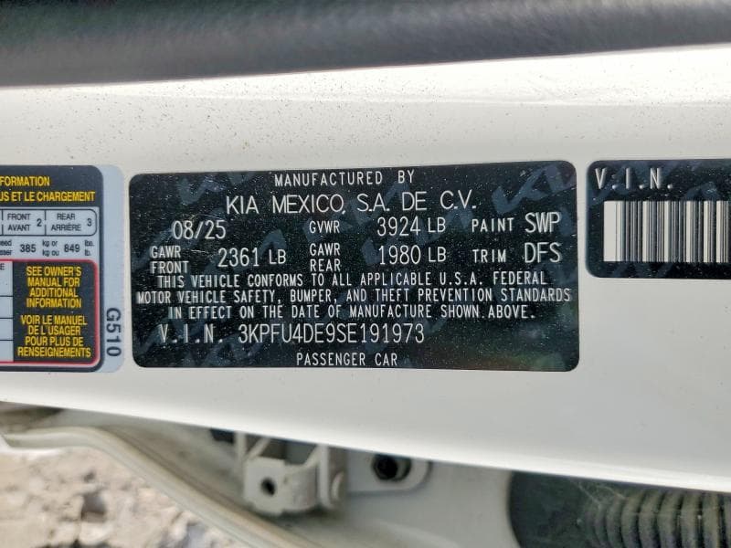 2025 KIA K4 EX 12