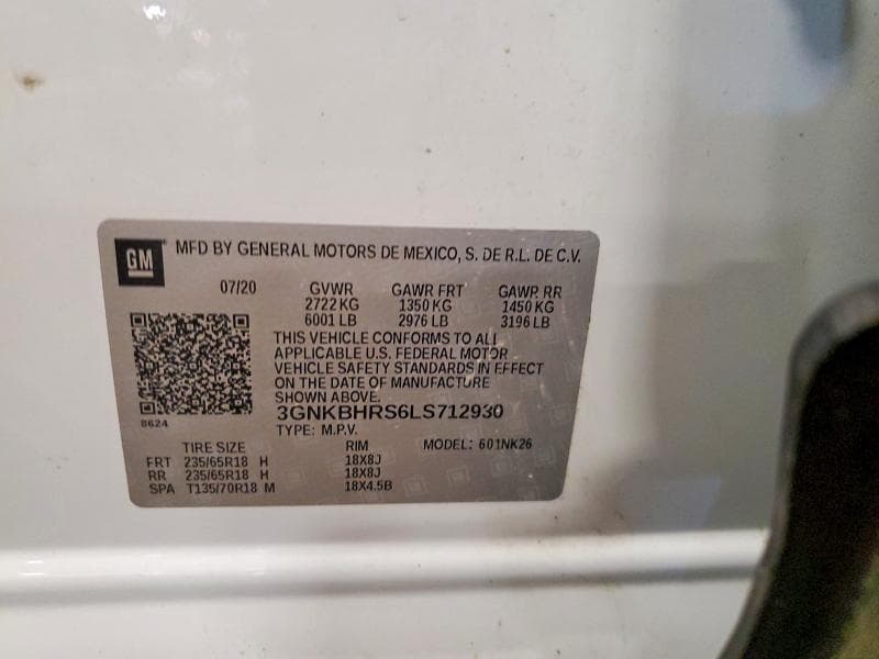 2020 CHEVROLET BLAZER 2LT 14