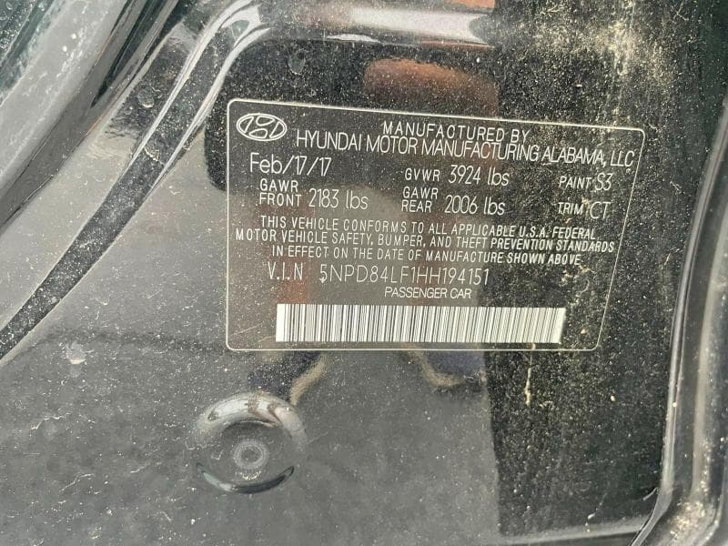 2017 HYUNDAI ELANTRA VALUE EDITION 10