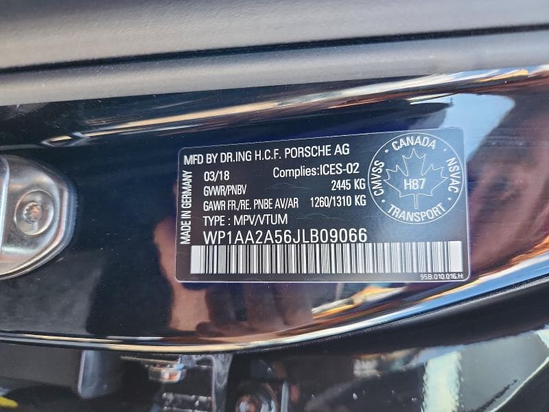 2018 PORSCHE MACAN 13