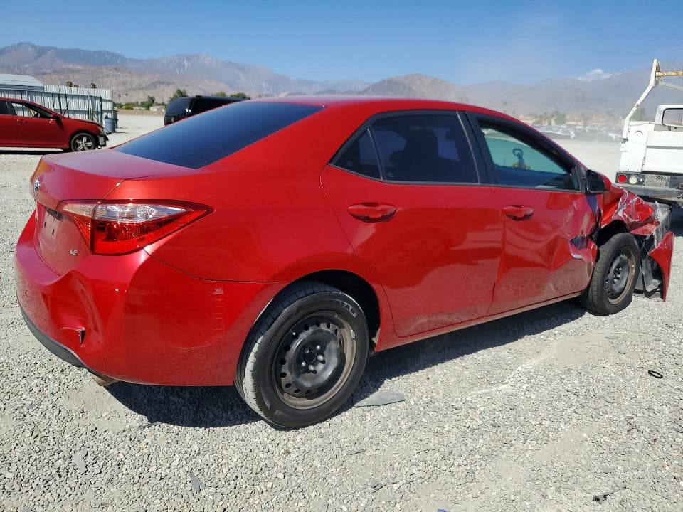 2018 TOYOTA COROLLA LE 3