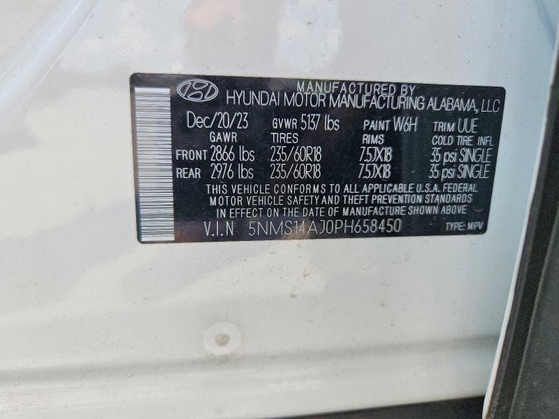 2023 HYUNDAI SANTA FE SE 13