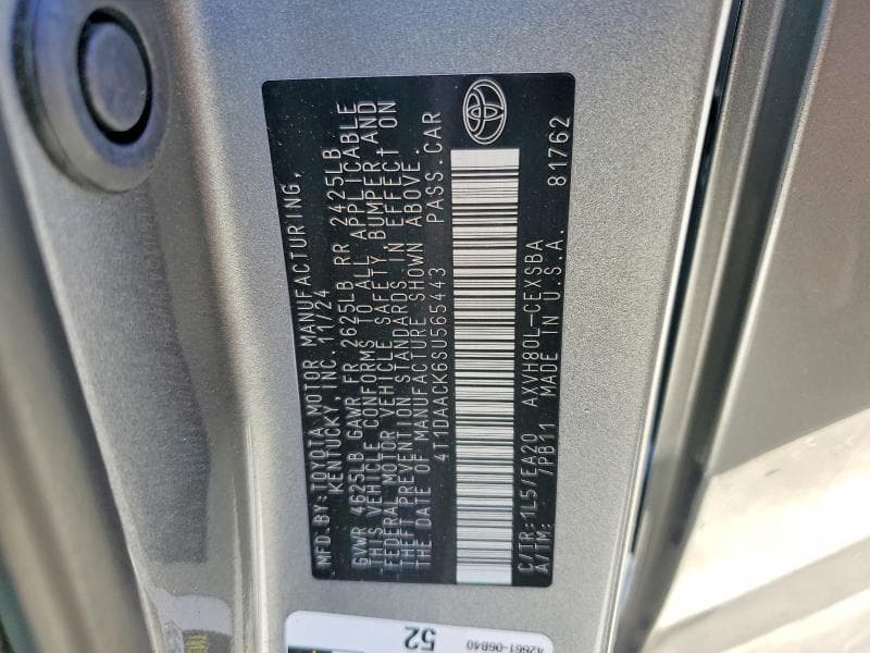 2025 TOYOTA CAMRY SE 13