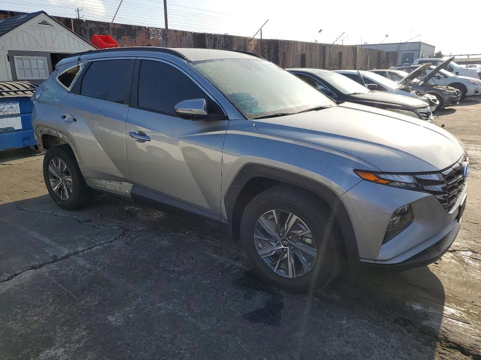 2022 HYUNDAI TUCSON BLUE 4
