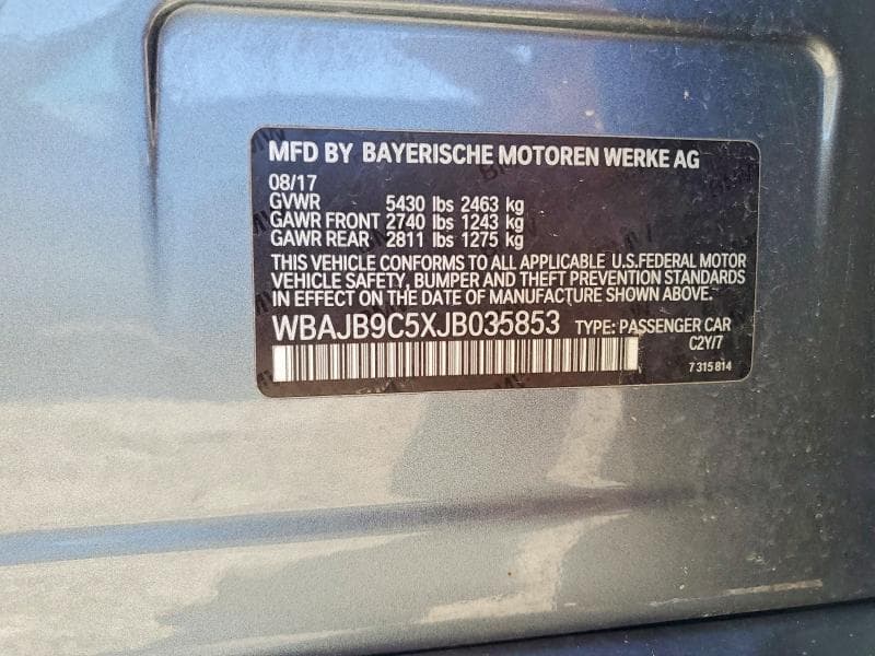 2018 BMW M550XI 12