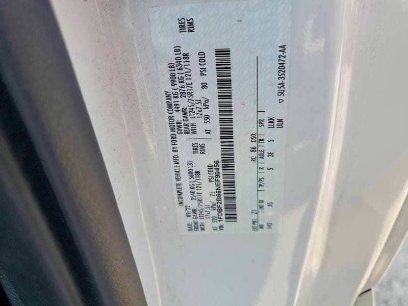 2022 FORD F250 SUPER DUTY 12