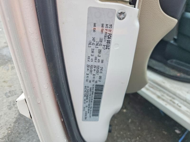 2017 DODGE GRAND CARAVAN SXT 13