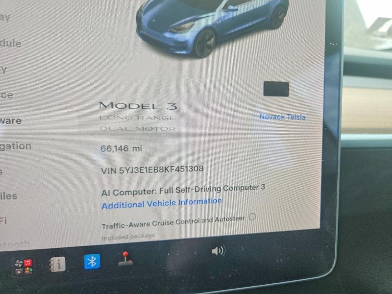 2019 TESLA MODEL 3 9