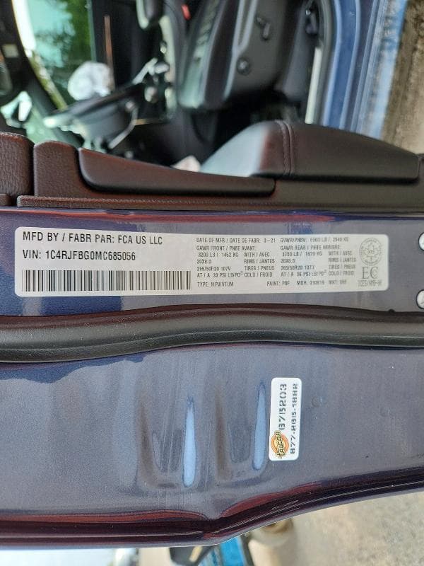2021 JEEP GRAND CHEROKEE LIMITED 13