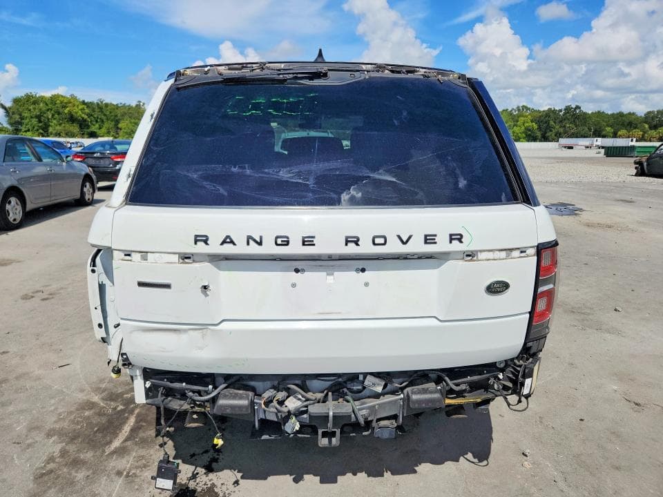 2018 LAND ROVER RANGE ROVER SUPERCHARGED 6