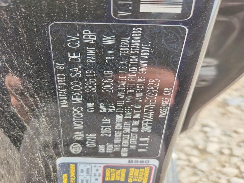 2017 KIA FORTE LX 12