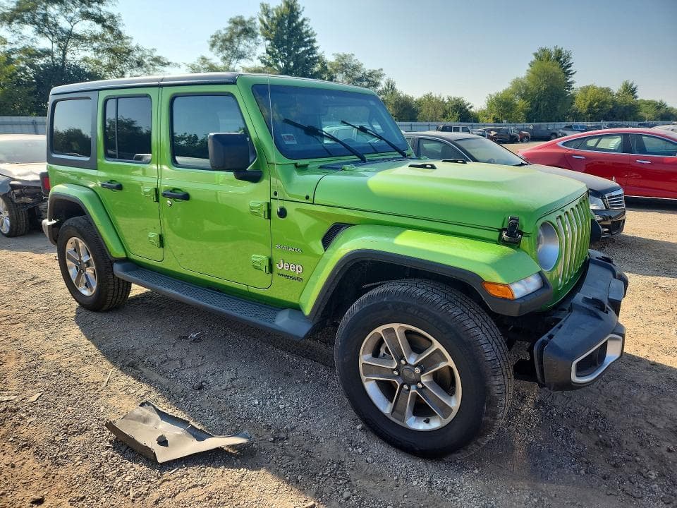 2018 JEEP WRANGLER UNLIMITED SAHARA 4