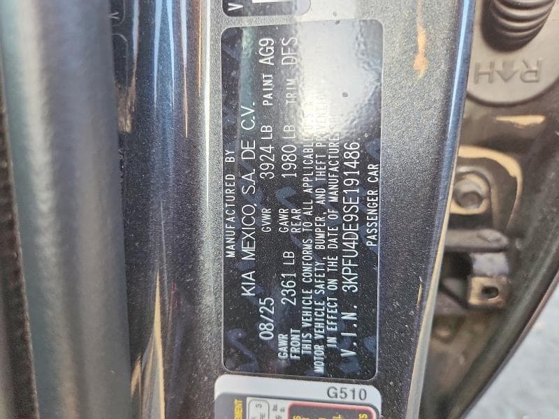 2025 KIA K4 EX 13