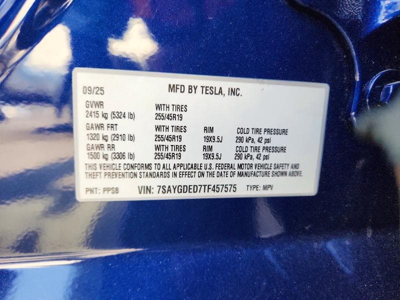 2026 TESLA MODEL Y 13