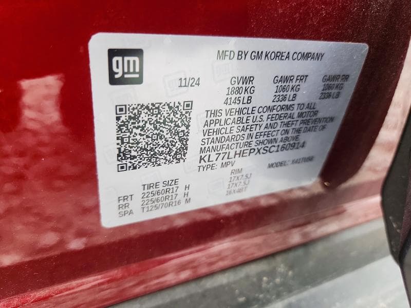 2025 CHEVROLET TRAX 1LT 13