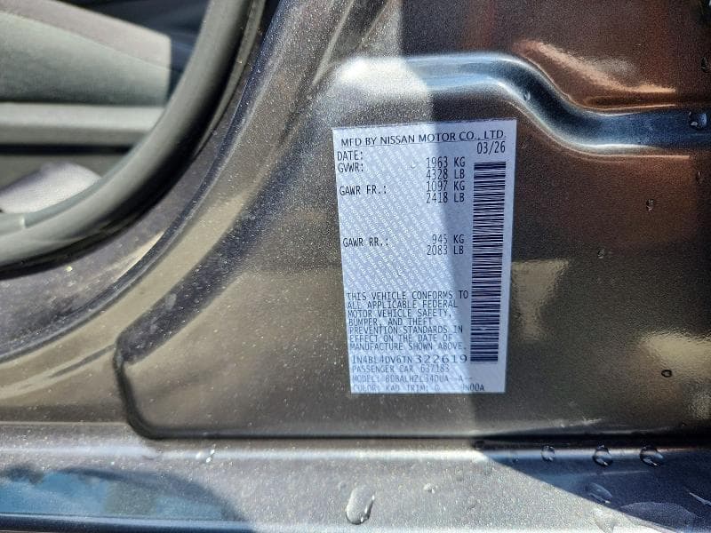 2026 NISSAN ALTIMA SV 13