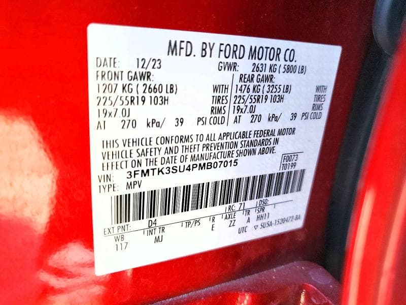 2023 FORD MUSTANG MACH-E PREMIUM 14