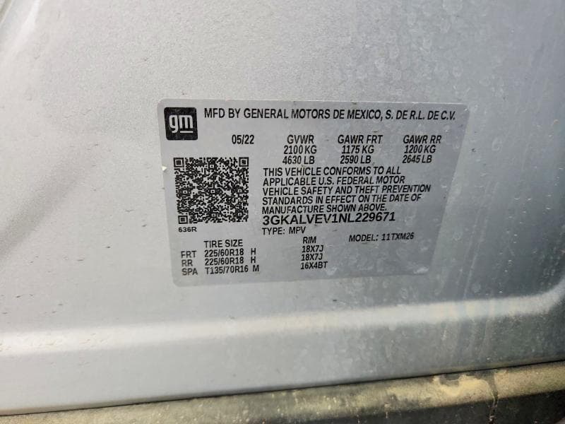 2022 GMC TERRAIN 13