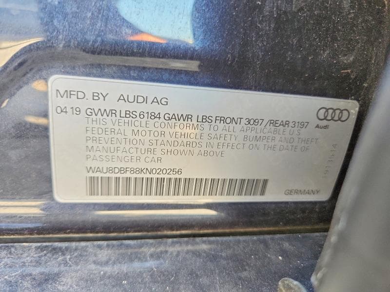 2019 AUDI A8 L 13