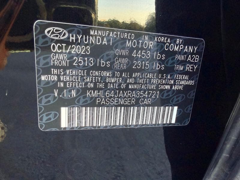 2024 HYUNDAI SONATA SEL 10