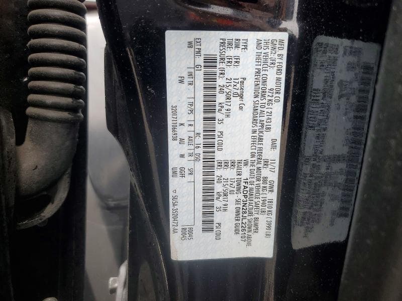 2018 FORD FOCUS TITANIUM 13