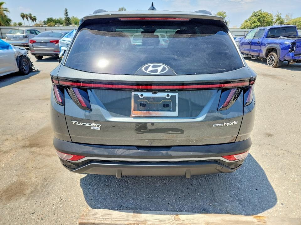 2022 HYUNDAI TUCSON BLUE 6