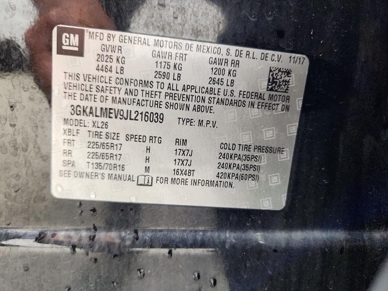 2018 GMC TERRAIN SLE 13