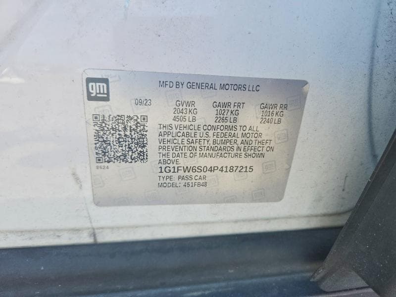 2023 CHEVROLET BOLT EV 1LT 12