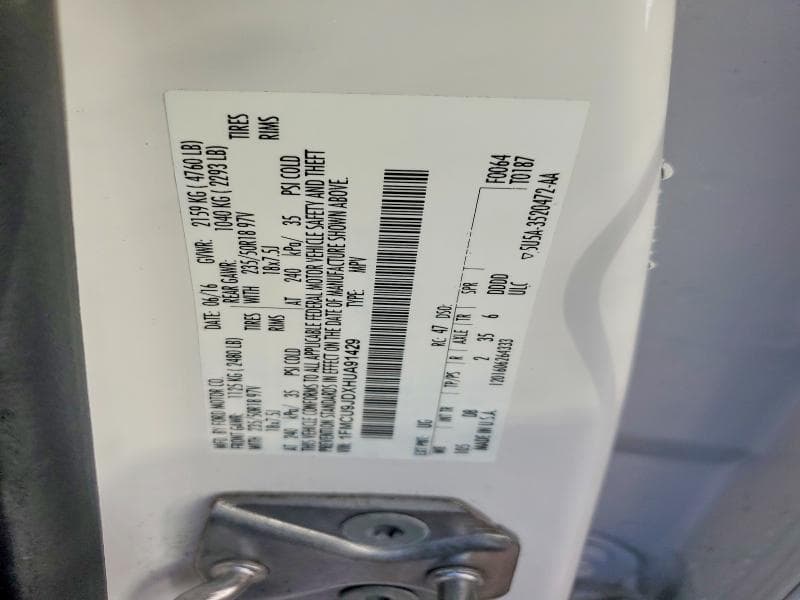 2017 FORD ESCAPE TITANIUM 13
