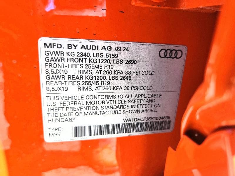 2025 AUDI Q3 PREMIUM S LINE 45 14