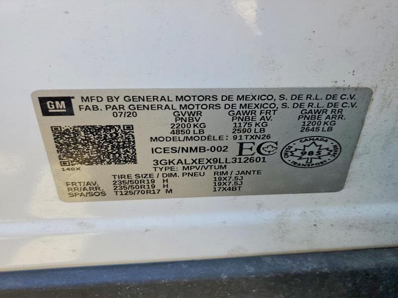 2020 GMC TERRAIN DENALI 13